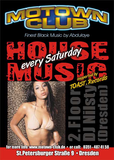 Samstags: House & Black Music